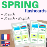 SPRING French flashcards Le printemps