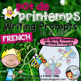FRENCH SPRING WRITING PROMPTS IN A JAR - POT DE PRINTEMPS