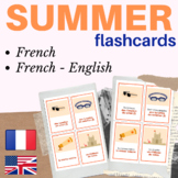 SUMMER French flashcards L'Été