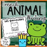 FRENCH Science Informational Writing Pages | Research Project