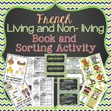 FRENCH Science Living Things Booklet and Sorting Cards