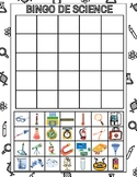 FRENCH Science lab tools and safety equipment Bingo