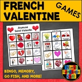 FRENCH VALENTINES BINGO GAMES ❤️Jour de St. Valentin Games