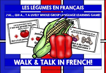 I Have, Who Has? French Fruits & Vegetables Card Game by Teaching with Jen  Rece