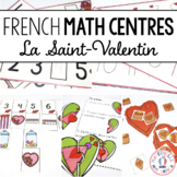 FRENCH Valentine's Day Math Centres - Centres de mathématiques (Saint-Valentin)