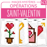 FRENCH Valentine's Day Mystery Picture Grade 3 Saint-Valen