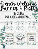 FRENCH Welcome Banner & Affirmation Posters - Farmhouse Eu