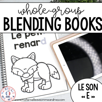 Preview of FRENCH Digital and Printable Decodable Reader - Ee Vowel (Science of Reading)