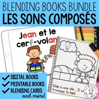 Preview of FRENCH Science of Reading - Sounds Decodable Books Bundle - Digital & Printable