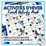 FRENCH Winter Activity Pack / L'hiver