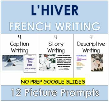 essay on hiver in french