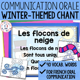 FRENCH Winter Oral Communication Game - Hiver
