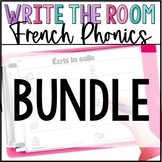 FRENCH Write the Room BUNDLE | Orthographic Mapping | Fren