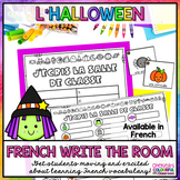 FRENCH Write the Room | Halloween | J'écris la salle