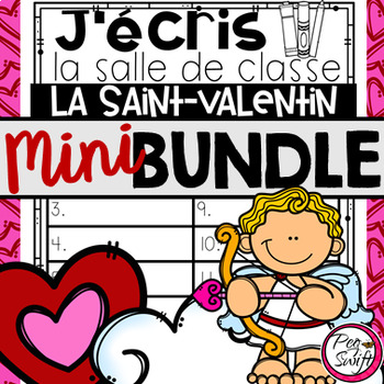 Preview of FRENCH Write the Room MINI BUNDLE • Saint-Valentin