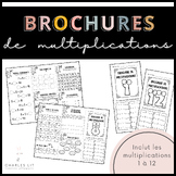 FRENCH brochures de multiplication 1 à 12