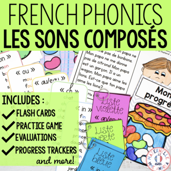 Preview of FRENCH Phonics / Sounds - Learn to Read Digrammes & Trigrammes - Sons composés