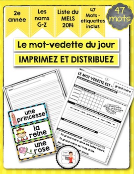 French Le Mot Vedette Du Jour Noms G A Z Liste Orthographique 14
