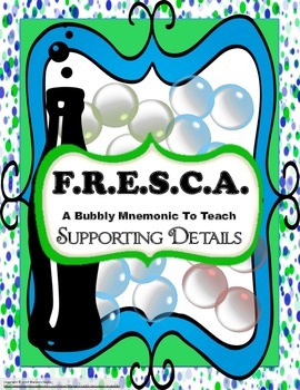 Preview of Main Idea and Supporting Details: FRESCA