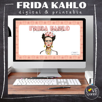 Preview of FRIDA KAHLO BIOGRAPHY, QUIZ, COLLAGE & ART