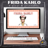 FRIDA KAHLO BIOGRAPHY, QUIZ, COLLAGE & ART