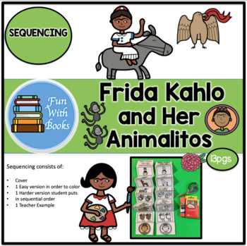 Preview of FRIDA KAHLO AND HER ANIMALITOS SEQUENCING