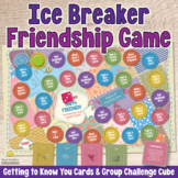 FRIENDSHIP BOARD GAME Ice Breaker Questions – Cooperative 