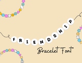 FRIENDSHIP BRACELETS-"Font" Back to School Bulletin Board
