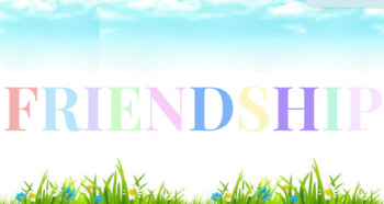 Preview of FRIENDSHIP Curriculum: F is for Friends PowerPoint