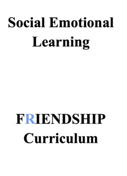 Preview of FRIENDSHIP Curriculum: R is for Respect Lesson Plans
