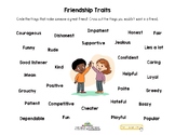 FRIENDSHIP TRAITS (PDF + Google Slides)