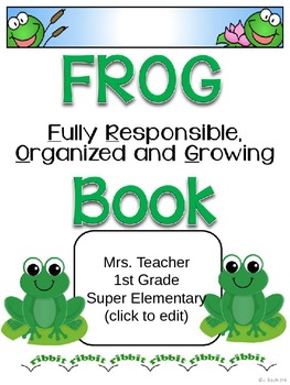 Frog Friends beginning blends literacy Centers File Folder Games 1-4 grades 