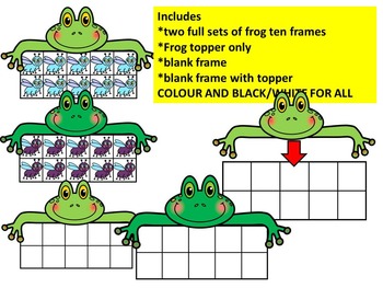 school frog clip art
