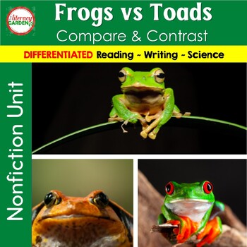 Preview of FROGS and TOADS - Compare and Contrast Unit