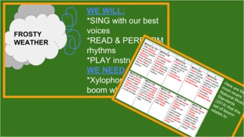 Preview of FROSTY WEATHER-Irish Song PREP re; PRAC ta, ti ti, d-r-m-s-l, phrases, beat; PPT