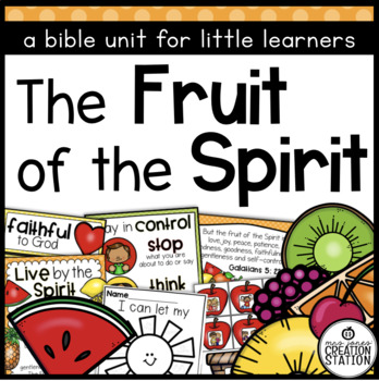 Preview of FRUIT OF THE SPIRIT BIBLE LESSONS UNIT