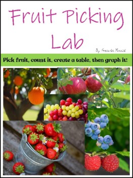 Preview of FRUIT PICKING SCIENCE & MATH LAB