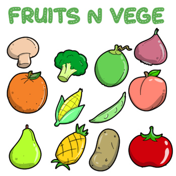 clipart pictures of vegetables