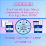 FRY 100 Sight Words Assessment/Discrimination Activities/B