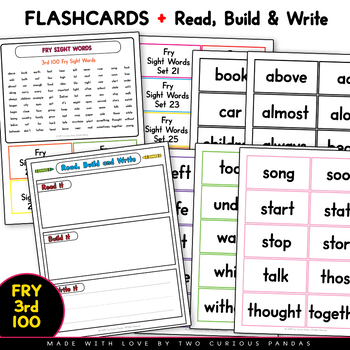 3rd 100 sight words