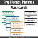 FRY FLUENCY PHRASES - Flashcards