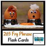 FRY PHRASE FLASH CARDS FOR SIGHT WORD FLUENCY PRACTICE