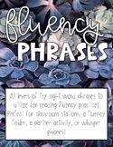 FRY PHRASES: Fluency Fun! Cute Succulents!