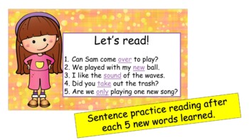 FRY'S 2nd 100 Sight Words PPT Slides & Printable Worksheet & Certificates