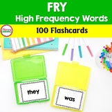 FRY Sight Words - 100 Flashcards