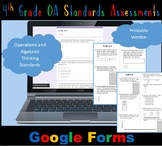 4th Grade Operations and Algebra OA Standards Assessments 