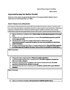 FSA 10-point Scale Text-Based Essay Writing Rubric