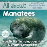 FSA & CCSS Aligned Manatees Reading and Language Practice