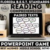 Paired Passages PowerPoint Game | Informational Text | B.E