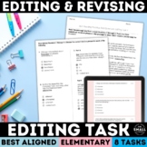 Revising and Editing Practice 3rd 4th 5th Grade Florida BE
